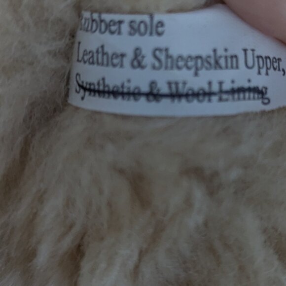 Sheepskin Shearling Leather Ankle Boots Booties - Picture 8 of 8